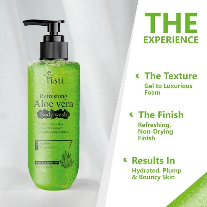 Refreshing Aloe Vera Body Wash 200ML - NG Fiora