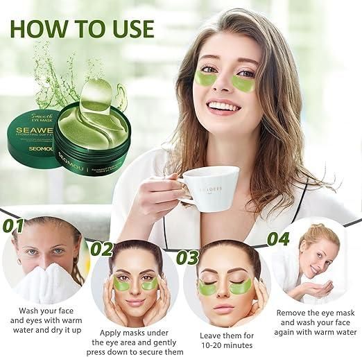 Seaweed Moisturizing Eye Patches (Pack of 1) - NG Fiora