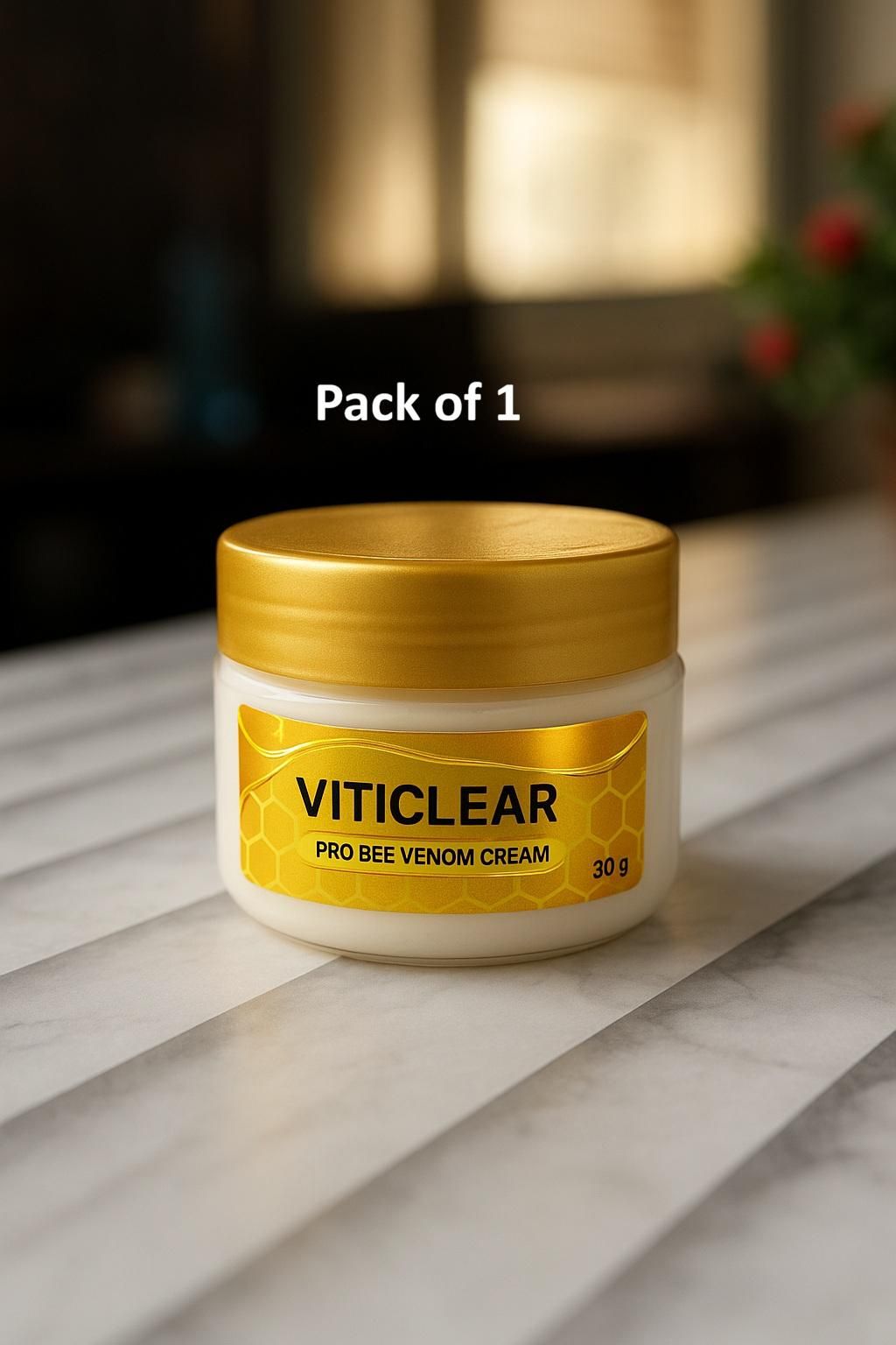 Viticlear Pro Bee Venom Cream 30 gm (Pack of 1) - NG Fiora
