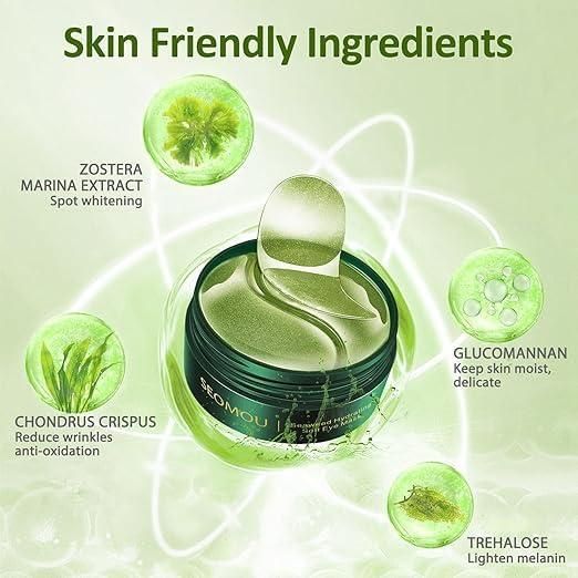 Seaweed Moisturizing Eye Patches (Pack of 1) - NG Fiora