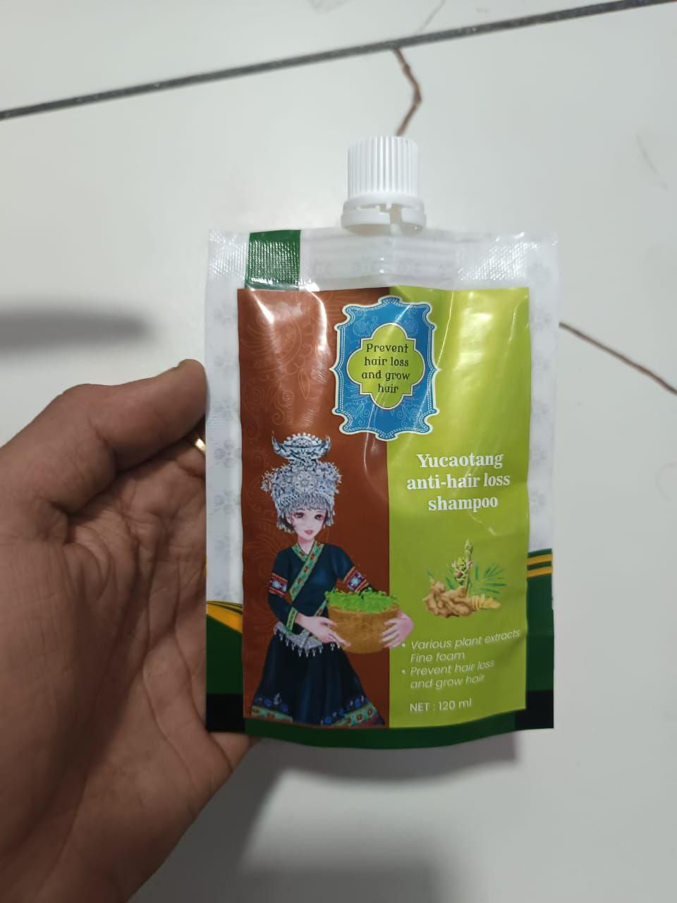 Anti-Hair Loss Hair Shampoo 120ML - NG Fiora