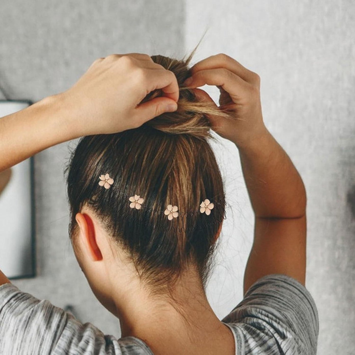 Hair Finishing Fixer Comb Clip Pack of 2 - NG Fiora