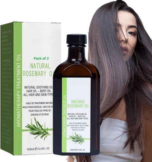 Natural Rosemary Oil 200Ml Each (Pack of 2) - NG Fiora