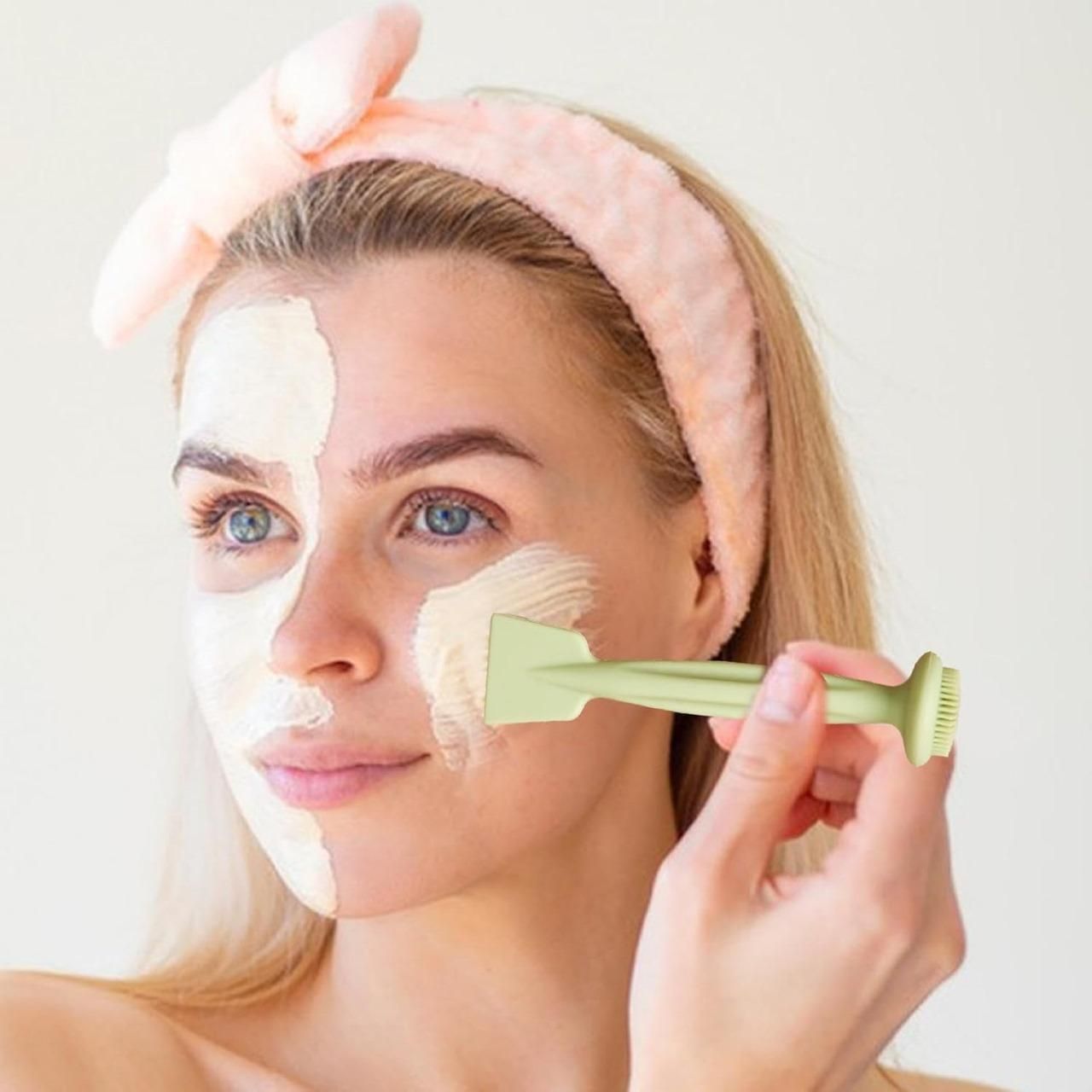 Double Headed Face Cleansing Brush Pack of 2 - NG Fiora