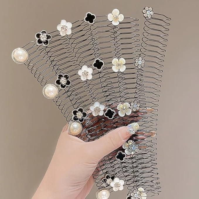 Hair Finishing Fixer Comb Clip Pack of 2 - NG Fiora