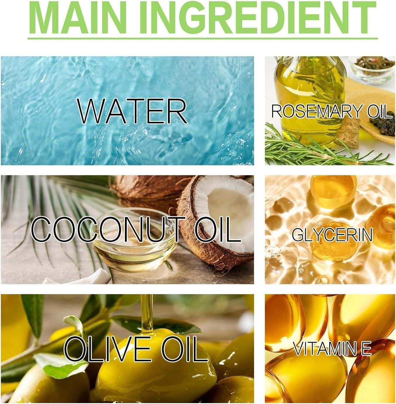 Natural Rosemary Oil 200Ml Each (Pack of 2) - NG Fiora