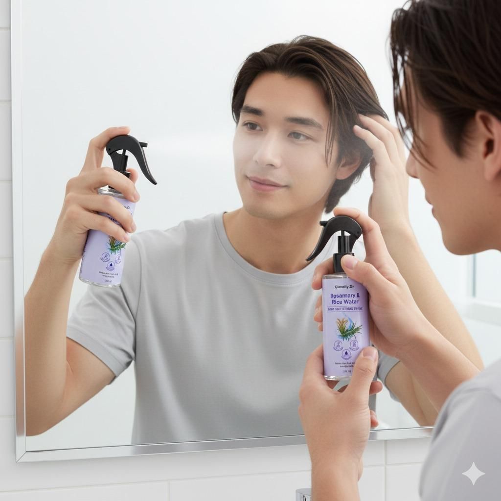 Rosemary & Rice Water 100 ml each Pack of 3 - NG Fiora