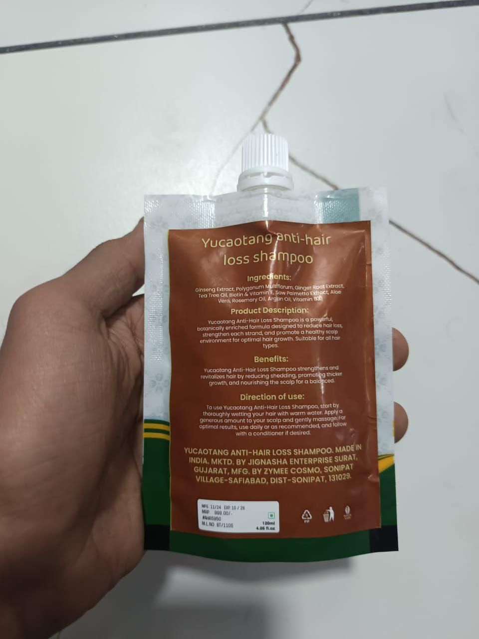 Anti-Hair Loss Hair Shampoo 120ML - NG Fiora